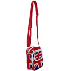 Union Jack Flag National Country Shoulder Strap Belt Bag by Celenk