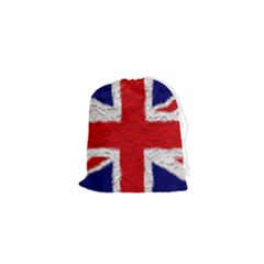 Union Jack Flag National Country Drawstring Pouch (xs) by Celenk