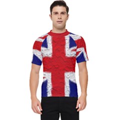 Union Jack Flag National Country Men s Short Sleeve Rash Guard