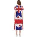 Union Jack Flag National Country High Low Boho Dress View2