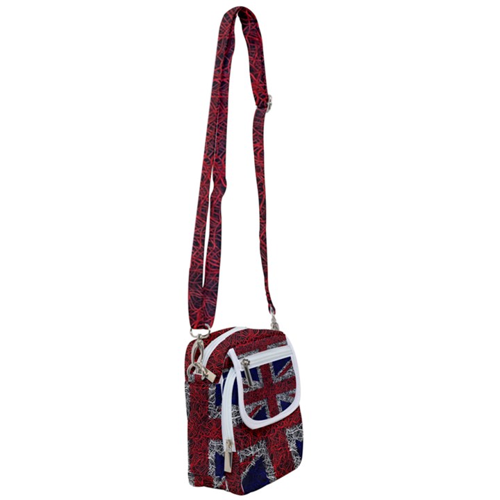 Union Jack Flag Uk Patriotic Shoulder Strap Belt Bag