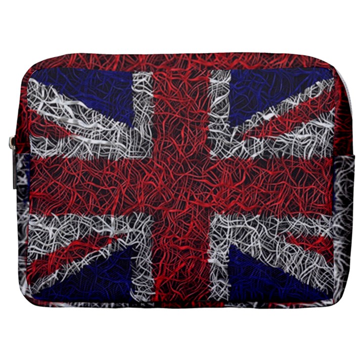 Union Jack Flag Uk Patriotic Make Up Pouch (Large)