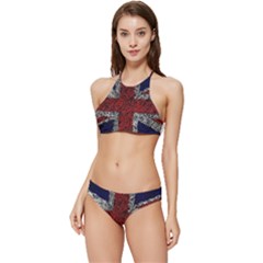 Union Jack Flag Uk Patriotic Banded Triangle Bikini Set by Celenk