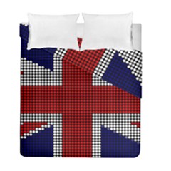 Union Jack Flag British Flag Duvet Cover Double Side (full/ Double Size) by Celenk