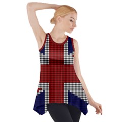 Union Jack Flag British Flag Side Drop Tank Tunic by Celenk