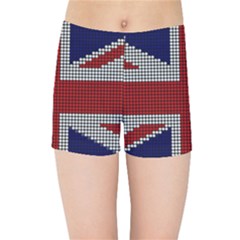 Union Jack Flag British Flag Kids  Sports Shorts by Celenk