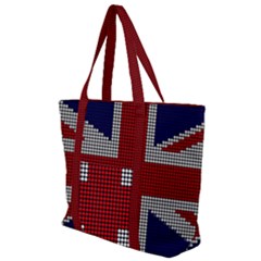 Union Jack Flag British Flag Zip Up Canvas Bag by Celenk