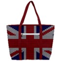 Union Jack Flag British Flag Zip Up Canvas Bag View3