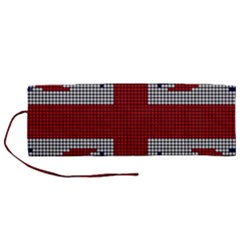 Union Jack Flag British Flag Roll Up Canvas Pencil Holder (m) by Celenk