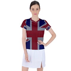 Union Jack Flag British Flag Women s Sports Top by Celenk