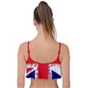 Union Jack London Flag Uk Frill Bikini Top View2