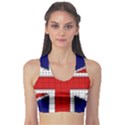 Union Jack Flag Uk Patriotic Sports Bra View1