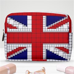 Union Jack Flag Uk Patriotic Make Up Pouch (medium) by Celenk