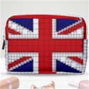 Union Jack Flag Uk Patriotic Make Up Pouch (Medium) View1