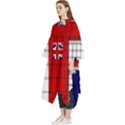 Union Jack Flag Uk Patriotic Women s Hooded Rain Ponchos View2