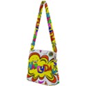 Happy Happiness Child Smile Joy Zipper Messenger Bag View2