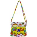 Happy Happiness Child Smile Joy Zipper Messenger Bag View3