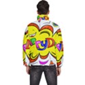 Happy Happiness Child Smile Joy Men s Puffer Bubble Jacket Coat View4