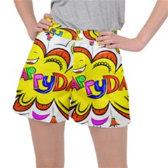 Happy Happiness Child Smile Joy Women s Ripstop Shorts by Celenk