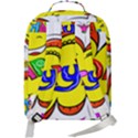 Happy Happiness Child Smile Joy Double Compartment Backpack View3