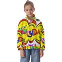 Happy Happiness Child Smile Joy Kids  Half Zip Hoodie View1