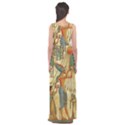 Egyptian Man Sun God Ra Amun Empire Waist Maxi Dress View2