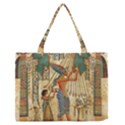 Egyptian Man Sun God Ra Amun Zipper Medium Tote Bag View1