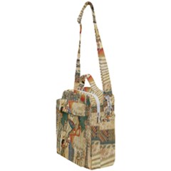 Egyptian Man Sun God Ra Amun Crossbody Day Bag by Celenk