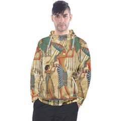 Egyptian Man Sun God Ra Amun Men s Pullover Hoodie