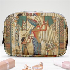 Egyptian Man Sun God Ra Amun Make Up Pouch (Small)