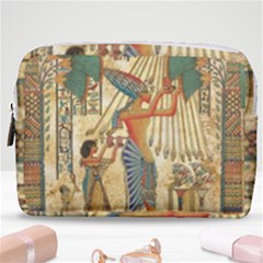 Egyptian Man Sun God Ra Amun Make Up Pouch (Medium)