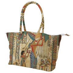 Egyptian Man Sun God Ra Amun Canvas Shoulder Bag