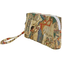 Egyptian Man Sun God Ra Amun Wristlet Pouch Bag (Small)