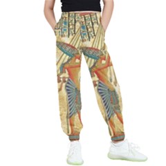 Egyptian Man Sun God Ra Amun Kids  Elastic Waist Pants