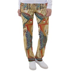 Egyptian Man Sun God Ra Amun Women s Casual Pants