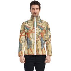 Egyptian Man Sun God Ra Amun Men s Bomber Jacket