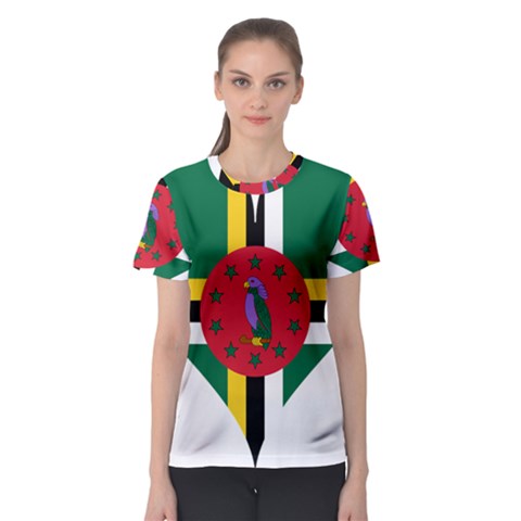 Heart Love Flag Antilles Island Women s Sport Mesh Tee by Celenk