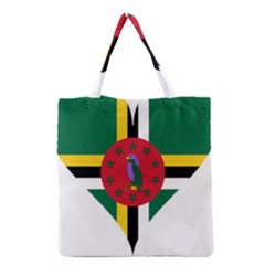 Heart Love Flag Antilles Island Grocery Tote Bag by Celenk