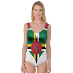 Heart Love Flag Antilles Island Princess Tank Leotard  by Celenk