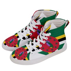 Heart Love Flag Antilles Island Women s Hi-top Skate Sneakers by Celenk