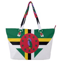 Heart Love Flag Antilles Island Full Print Shoulder Bag by Celenk