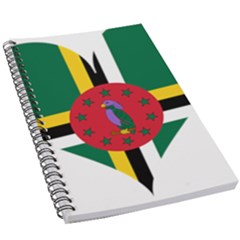 Heart Love Flag Antilles Island 5 5  X 8 5  Notebook by Celenk