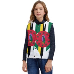 Heart Love Flag Antilles Island Kid s Short Button Up Puffer Vest	 by Celenk