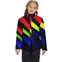 Graphic Design Computer Graphics Kids  Puffer Bubble Jacket Coat View1