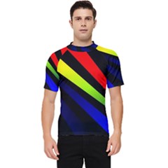 Graphic Design Computer Graphics Men s Short Sleeve Rash Guard by Celenk