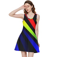 Graphic Design Computer Graphics Inside Out Racerback Dress by Celenk