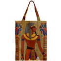 Egyptian Tutunkhamun Pharaoh Design Zipper Classic Tote Bag View1