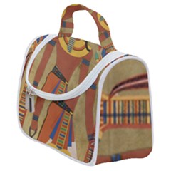 Egyptian Tutunkhamun Pharaoh Design Satchel Handbag by Celenk