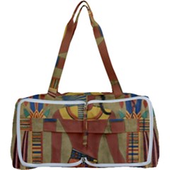 Egyptian Tutunkhamun Pharaoh Design Multi Function Bag by Celenk