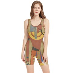 Egyptian Tutunkhamun Pharaoh Design Women s Wrestling Singlet by Celenk